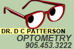 Dr. D. C. Patterson, Optometry